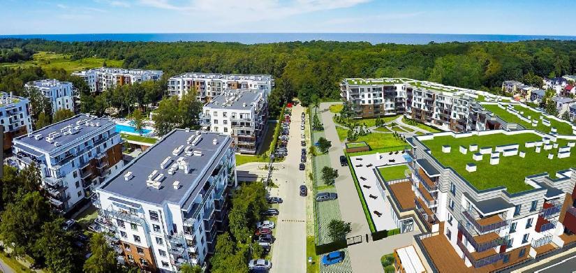 Blue Mare Polanki 350m Beach, Garaz, Rowery Apartment